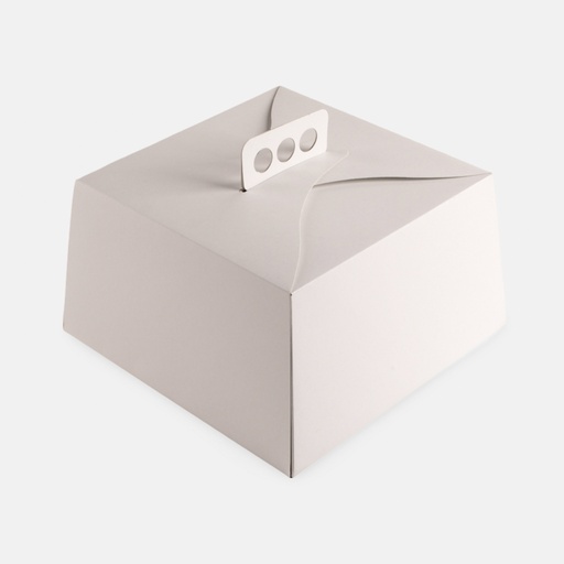 [PT88888-0094-01-01] Cajas de Torta - Cartulina Blanca (270x270x150)